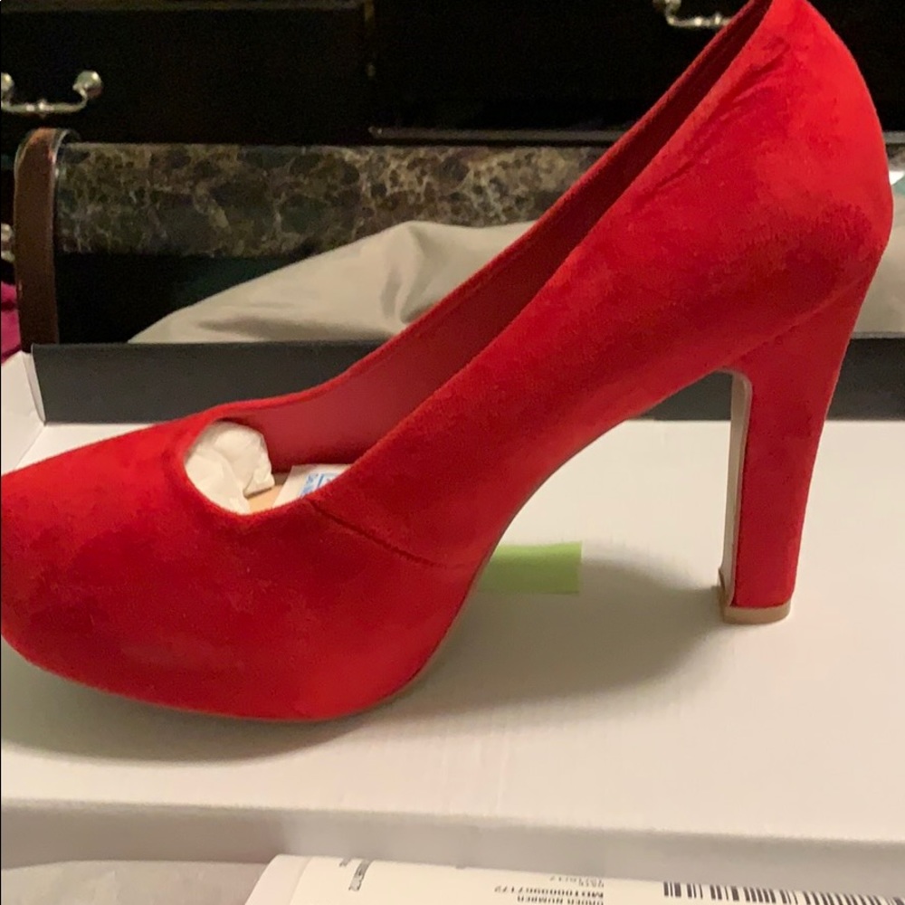 Torrid Red Platform Pumps. BRAND New!